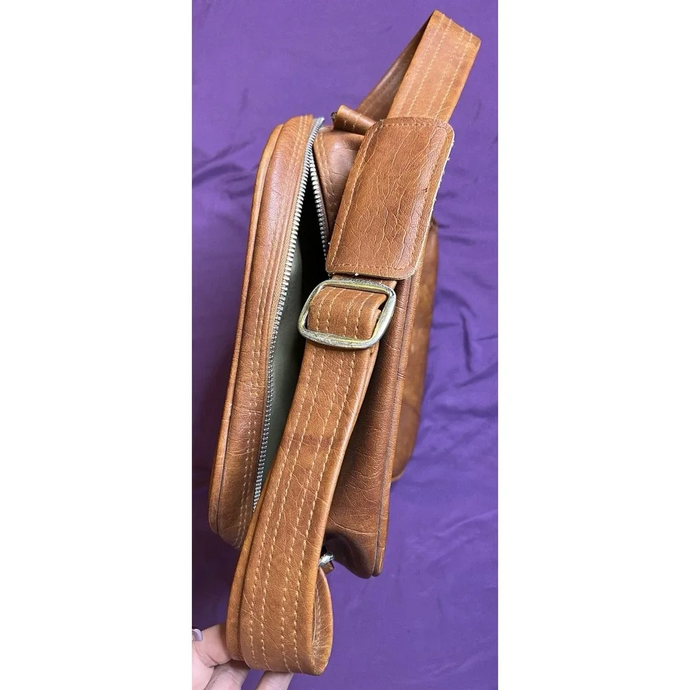 Samsonsite Sonora Shoulder/Carry On Bag/Luggage Vintage 1970s Brown EUC
